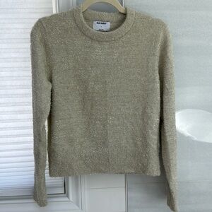 Gold flecked women’s sweater